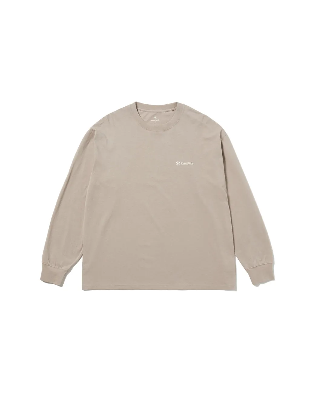 Soft Cotton Relaxed Logo L/S T-Shirt