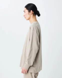 Soft Cotton Relaxed Logo L/S T-Shirt
