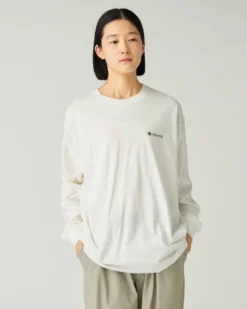 Soft Cotton Relaxed Logo L/S T-Shirt