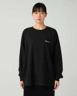 Soft Cotton Relaxed Logo L/S T-Shirt