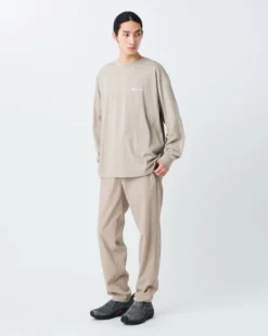 Soft Cotton Relaxed Logo L/S T-Shirt