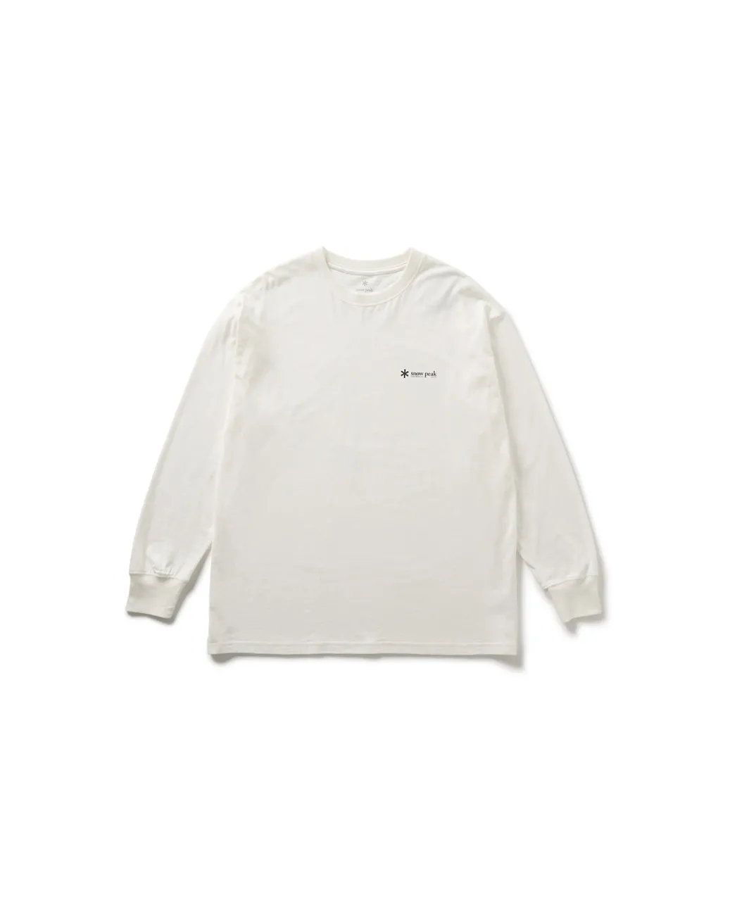 Soft Cotton Relaxed Logo L/S T-Shirt