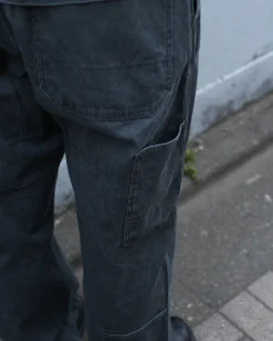 Sulfur Dyed Fade Painted Pants