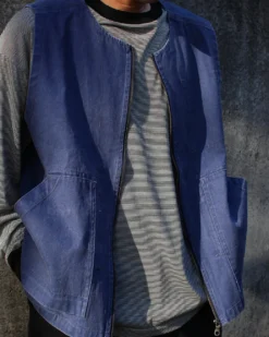 Sulfur Dyed Fade Vest