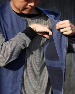 Sulfur Dyed Fade Vest