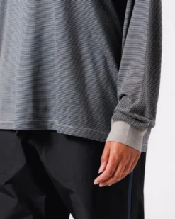 Summer Wool Stripe L/S T-Shirt