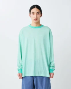 Summer Wool Stripe L/S T-Shirt