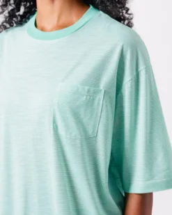 Summer Wool Stripe T-Shirt