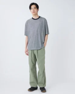 Summer Wool Stripe T-Shirt