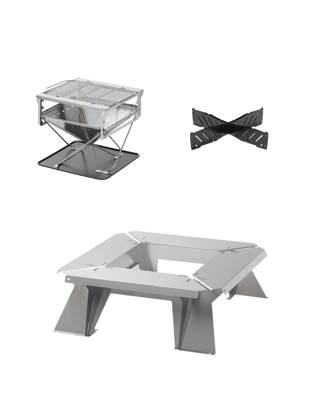 Takibi Garden Table & Grill Set