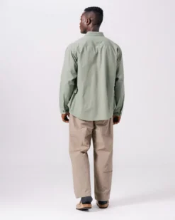 TAKIBI Herringbone Shirt Jacket