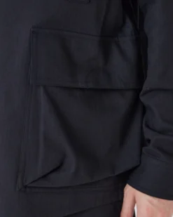 TAKIBI Herringbone Shirt Jacket