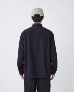 TAKIBI Herringbone Shirt Jacket