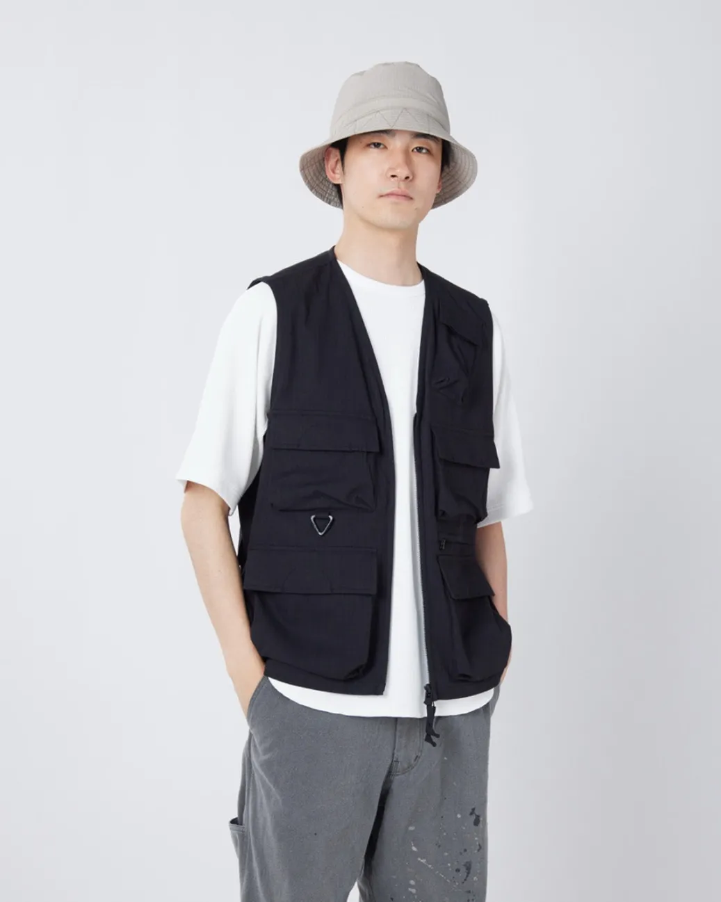 TAKIBI Herringbone Vest