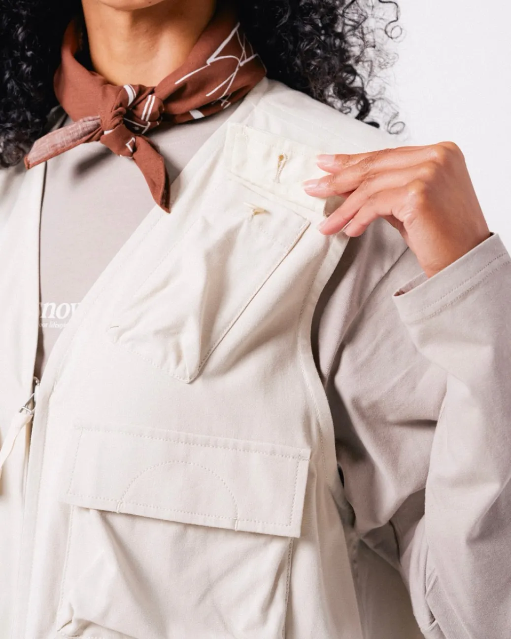 TAKIBI Herringbone Vest