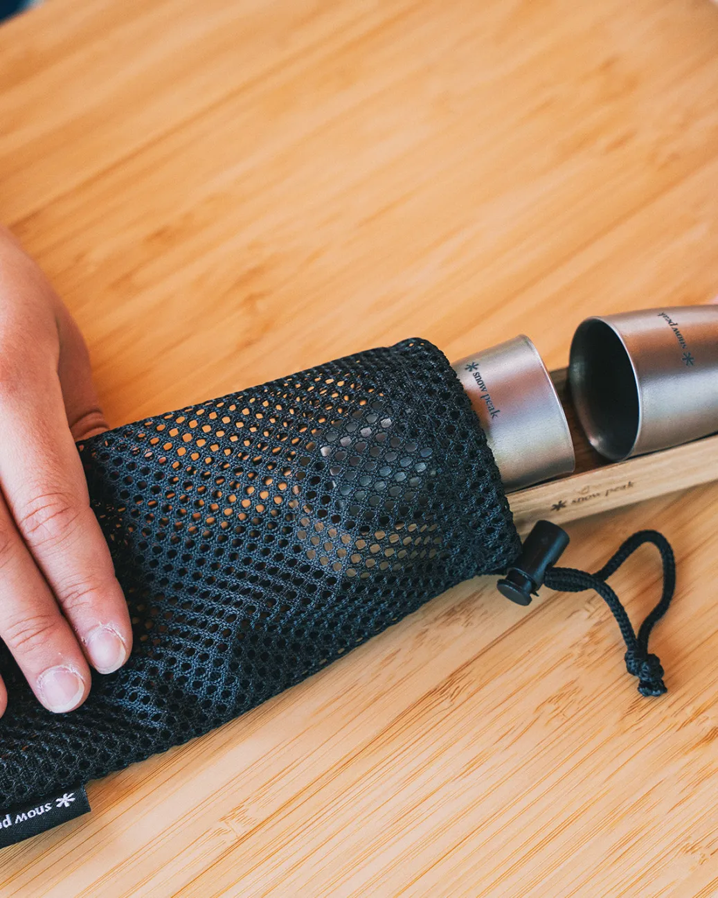Titanium Shot Glass Duo