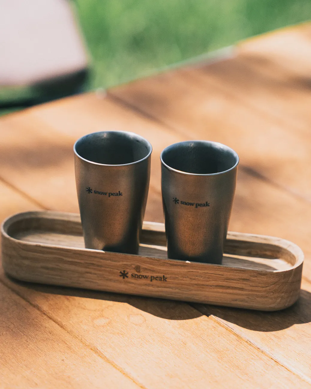 Titanium Shot Glass Duo