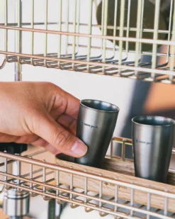 Titanium Shot Glass Duo
