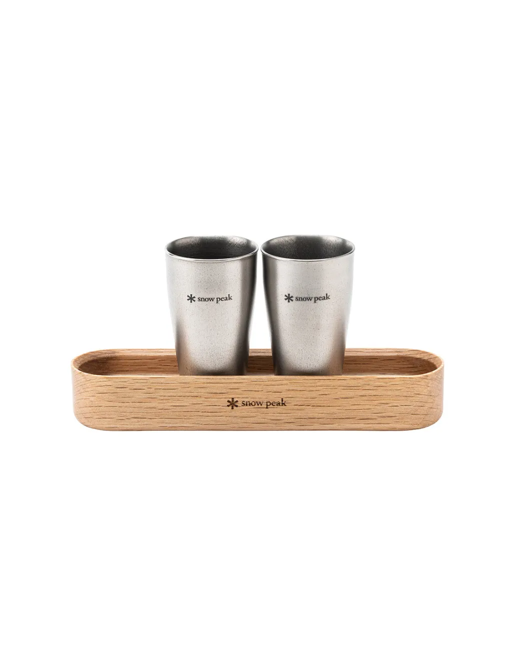 Titanium Shot Glass Duo