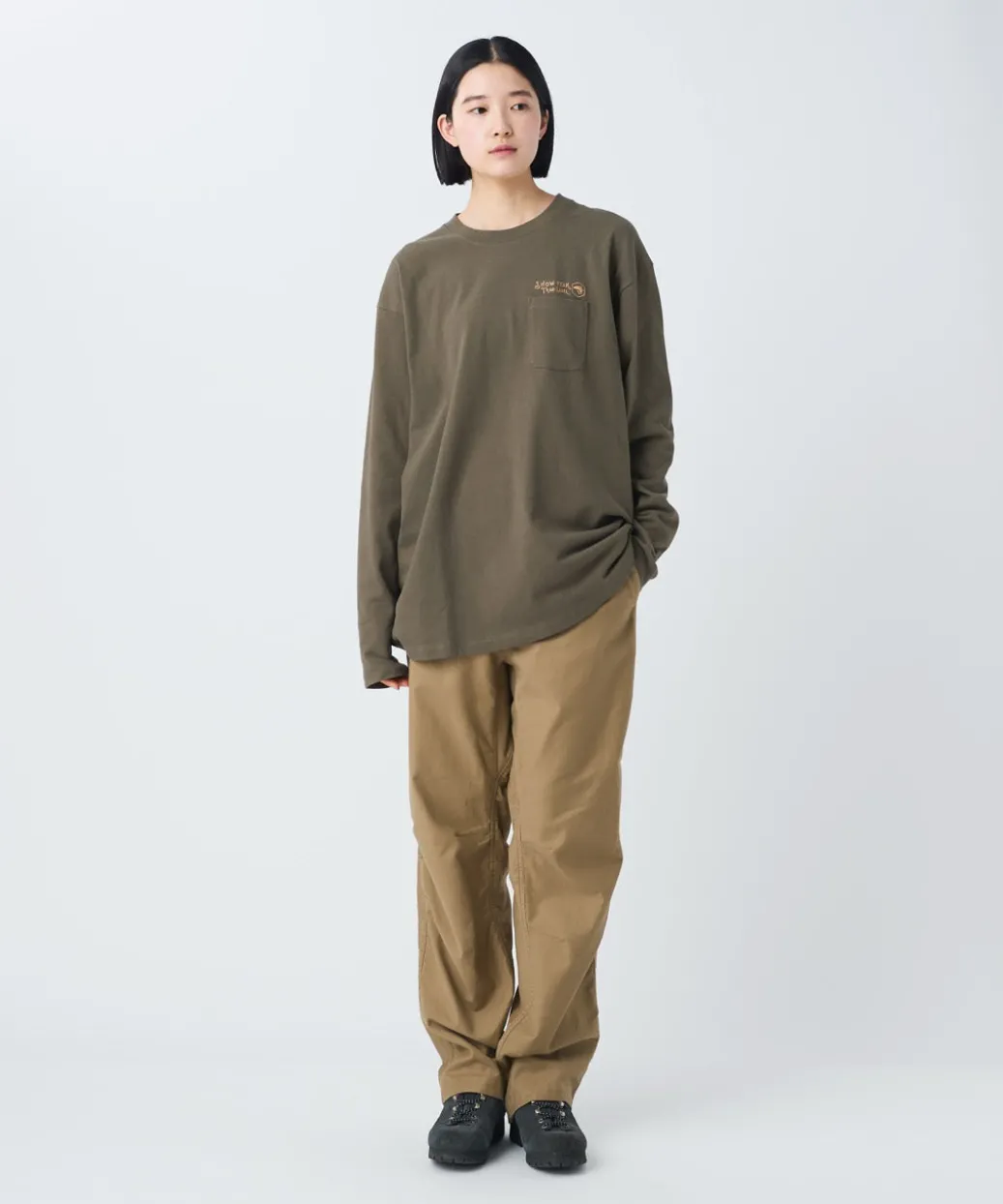 Trad Label Pocket L/S Heavy T-Shirt