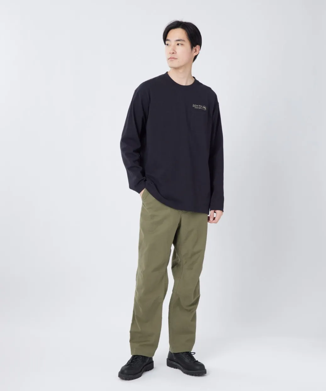 Trad Label Pocket L/S Heavy T-Shirt