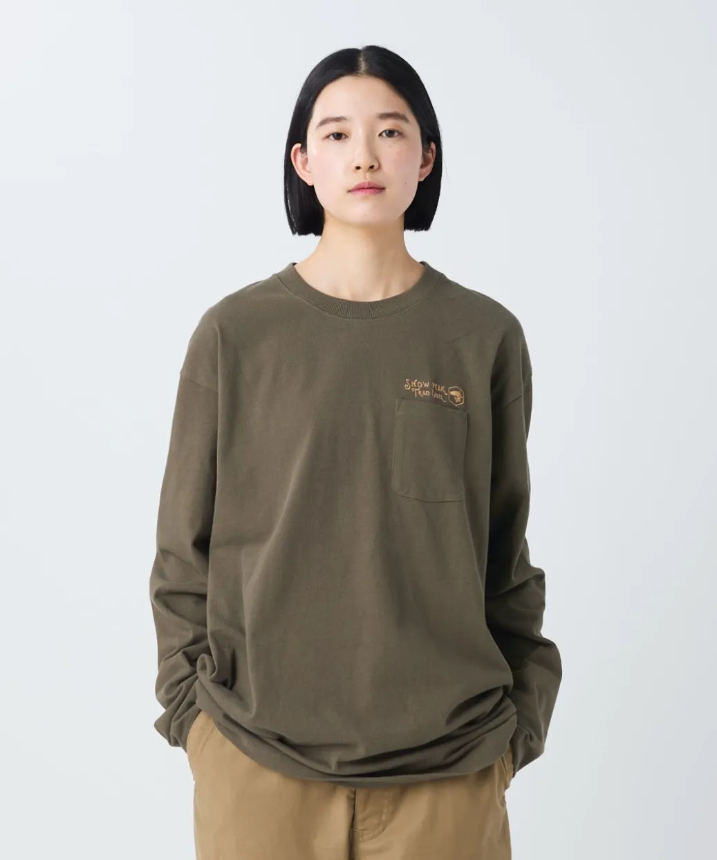 Trad Label Pocket L/S Heavy T-Shirt