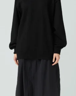 Washable Wool Turtleneck Knit