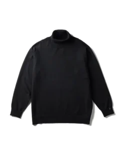 Washable Wool Turtleneck Knit