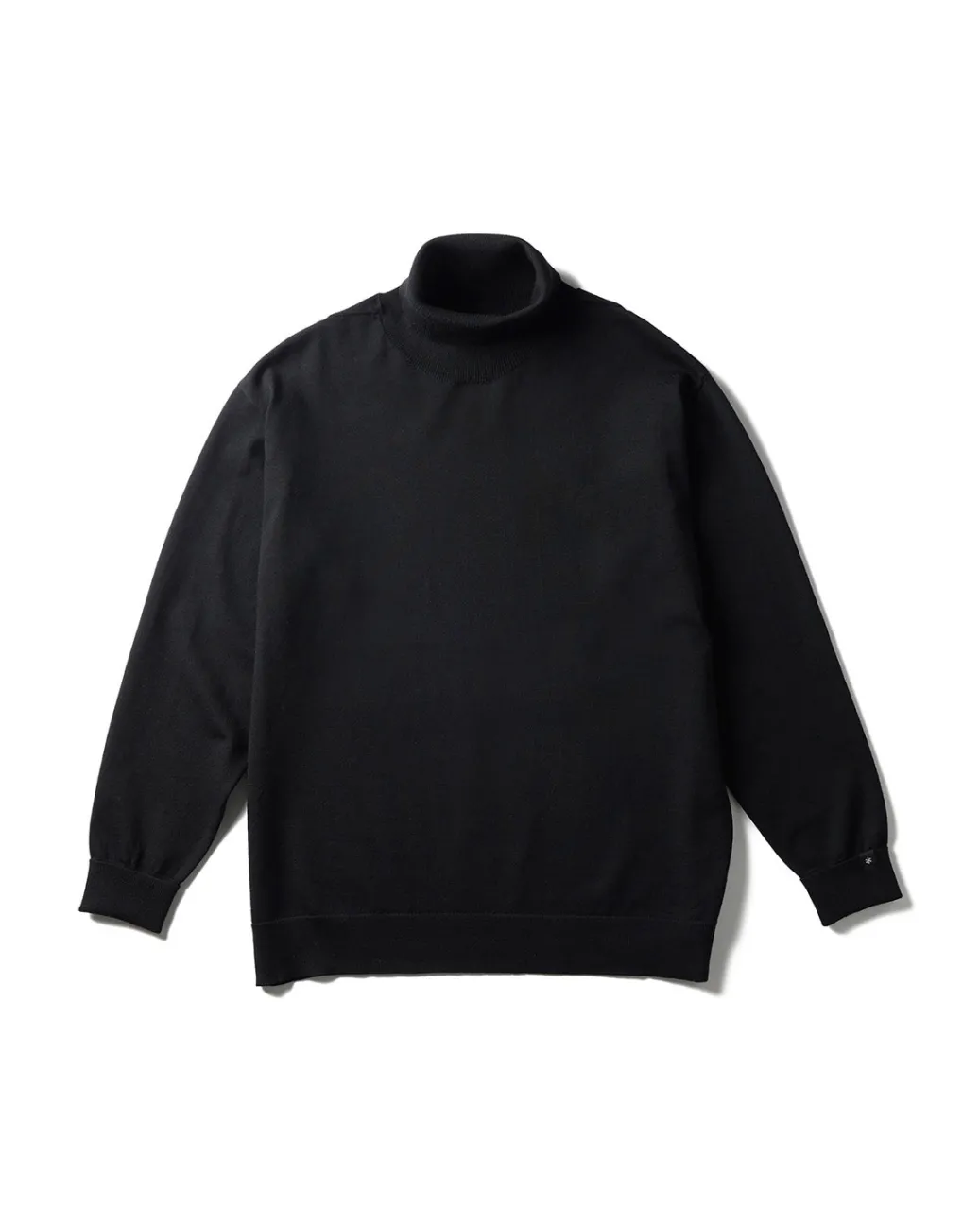 Washable Wool Turtleneck Knit