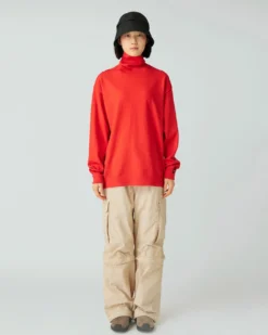 Washable Wool Turtleneck Knit