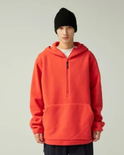 Water-Repellent Fleece Hoodie