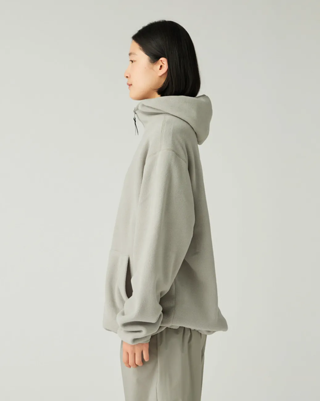 Water-Repellent Fleece Hoodie