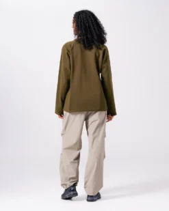 Water-Repellent Knit Pullover