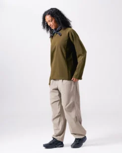 Water-Repellent Knit Pullover