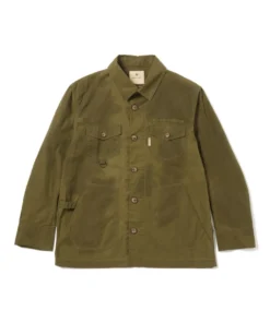 Waxed Cotton Coverall Jacket