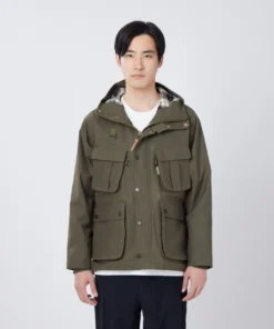 Waxed Cotton Hoodie