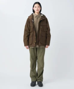 Waxed Cotton Hoodie