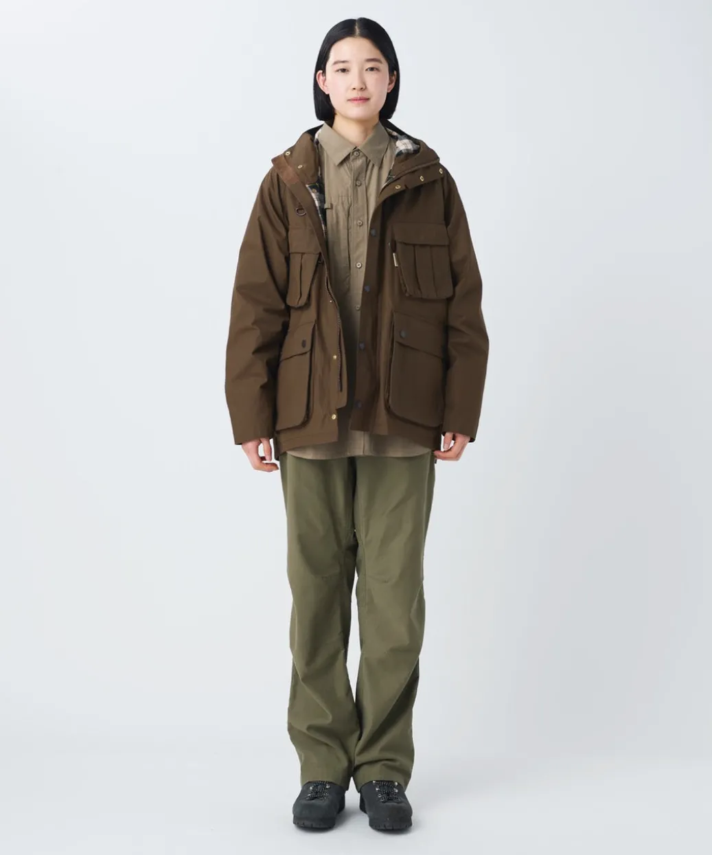 Waxed Cotton Hoodie