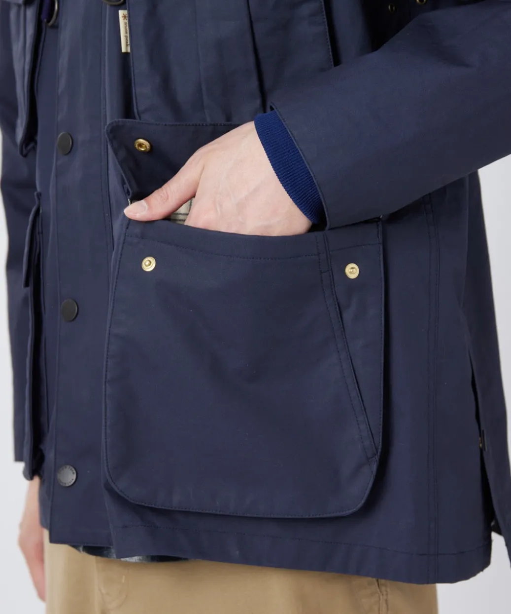 Waxed Cotton Hoodie