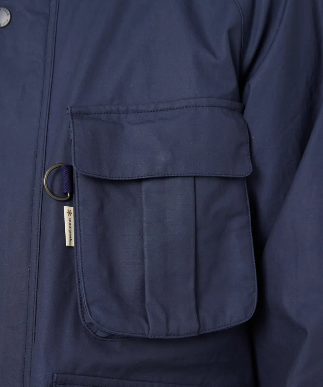 Waxed Cotton Hoodie