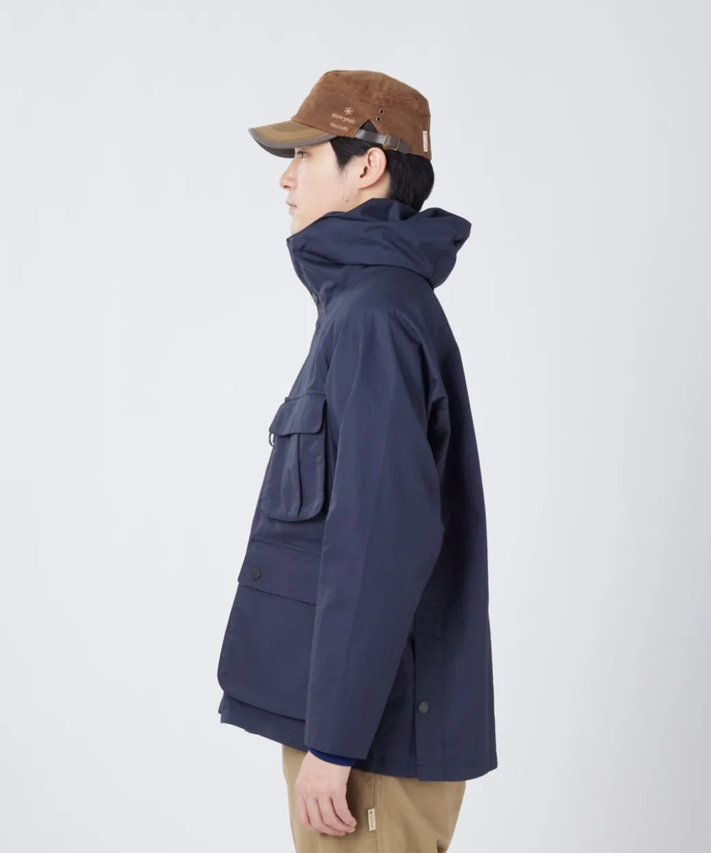 Waxed Cotton Hoodie