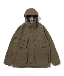 Waxed Cotton Hoodie