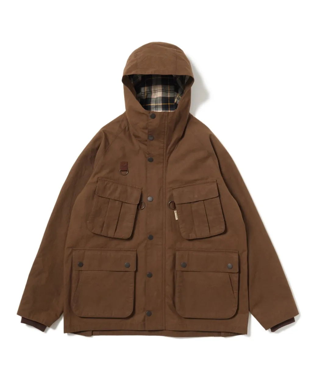 Waxed Cotton Hoodie