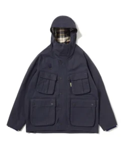 Waxed Cotton Hoodie