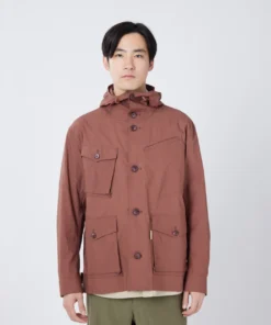 Waxed Windbreaker Jacket