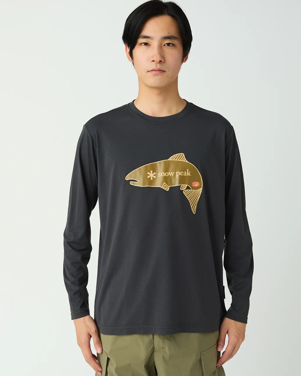 Yamame Graphic Long Sleeve T-Shirt
